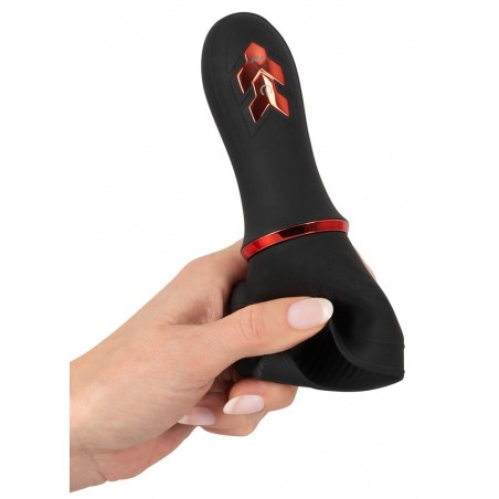 Stimulateur Vibrant pour le Gland et le Frein - 16.9 cm / Ø 4.1 cm - Rechargeable et Waterproof - Rebel
