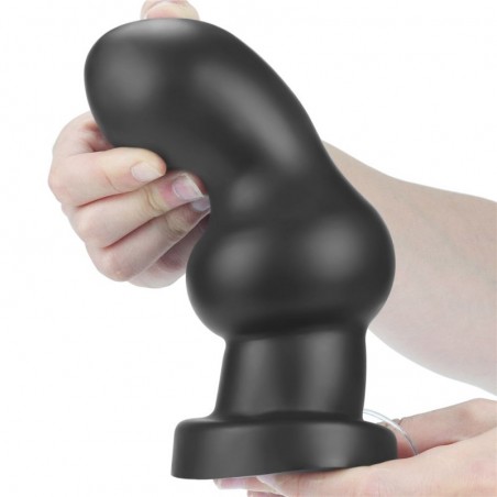 Large  Vibromasseur Anal à Ventouse - 17 cm / Ø 7 cm vitesses