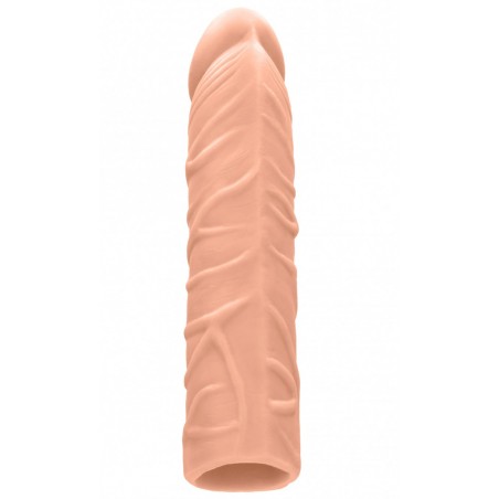 Gaine Creuse - Realrock - Toucher Peau - Gain de 3,5 cm et Ø 1 cm - 17 cm - Chair - Ouch