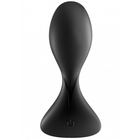 Plug Anal - Vibrant - Rechargeable - Connecté - Trendsetter - Noir - 11,3 cm/ Ø 3,5 Cm