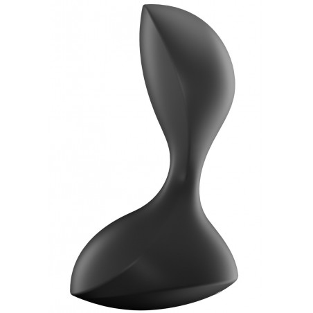 Plug Anal Vibrant - Sweet Seal - Rechargeable - Connecté - 11,2 cm / Ø 3,5 cm - Noir