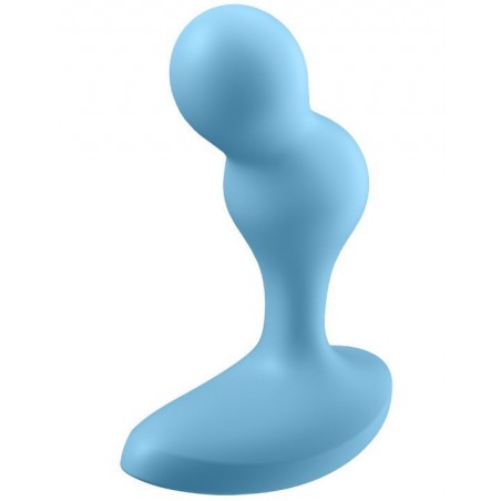 Plus Anal - Deep Diver - Rechargeable - Connecté - Waterproof - 11,2 cm / Ø 3,2 cm - Bleu