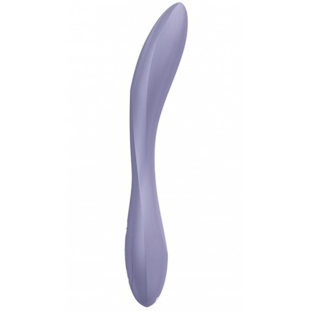 Vibromasseur Polyvalent - Flexible - G-Spot Flex 2 - Rechargeable - Waterproof - 19 cm / Ø 2,8 cm - Mauve - Satisfyer