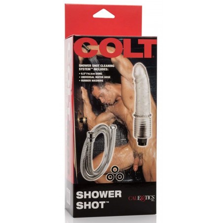 Gode Et Tuyau De Lavement Shower Shot - 11 cm / Ø  3.2 cm - Colt