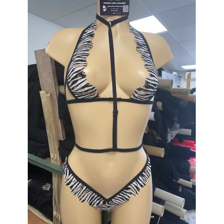 Ensemble Tanga Et Soutien Gorge Minimaliste - Réglable Et Sensuel - SandyX