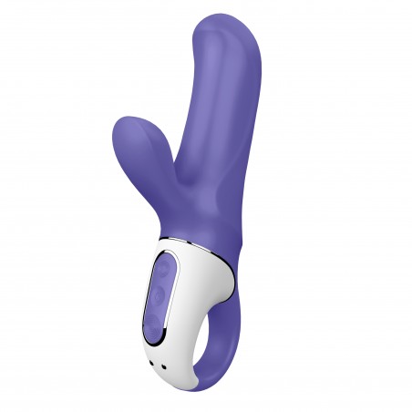 Rabbit Magic Bunny - Compact - Rechargeable - Waterproof - 18 Cm / Ø 3 Cm - Violet - Satisfyer