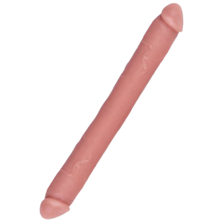 Double Gode - Dong Realiste - 41 cm / Ø 3 cm de diamètre - Chair - Generique