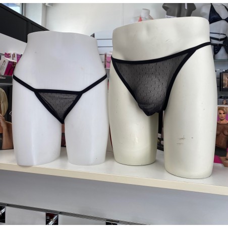 Family Look - String homme et femme assortis - Ajustables
