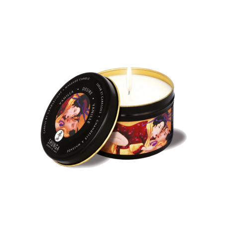 Bougie de Massage - Fond en huile de massage - Vanille - 170 Ml - Shunga