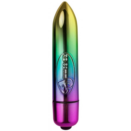 Mini Stimulateur - Rainbow - Waterproof - 8 cm / Ø 1,6 cm - Multicolore - Rocks Off