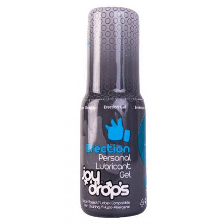 Lubrifiant A Base D'eau - Erection Plus Longue - L-Arginine-Ginseng - 50 Ml - Joy Drops