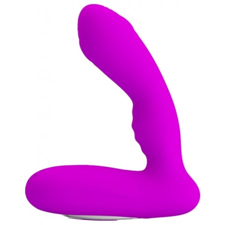 Stimulateur De Prostate - Piper - Fonction Tapping - Rechargeable - Waterproof - 9 Cm / Ø 3 Cm - Violet - Pretty Love