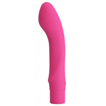 Vibromasseur - Ira - Pointe Incurvée - Spécial Point G - Waterproof - 15 cm / Ø 3 cm - Fushia - Pretty Love