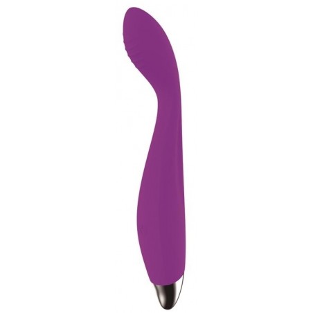 Vibromasseur G-Spot Flex Violet - Flexible - Spécial Point G - Rechargeable - 22 cm / Ø 4 cm - Action