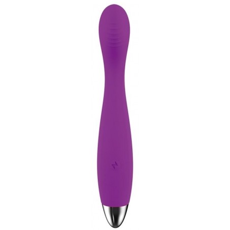 Vibromasseur G-Spot Flex Violet - Flexible - Spécial Point G - Rechargeable - 22 cm / Ø 4 cm - Action