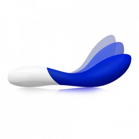 Vibromasseur Mona Wave Bleu - Spécial Point G - Rechargeable - Waterproof - 20 cm / Ø 3,3 cm - Lelo