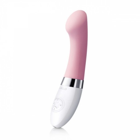 Vibromasseur "Gigi 2 Rose - Spécial Point G - Rechargeable - Waterproof - 16,5 cm / Ø 3,3 cm - Lelo