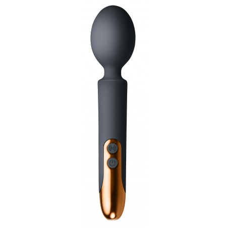Stimulateur Clitoridien - Wand Oriel - Rechargeable - Waterproof - 22,5 cm / Ø 4,6 cm - Noir - Rocks Off
