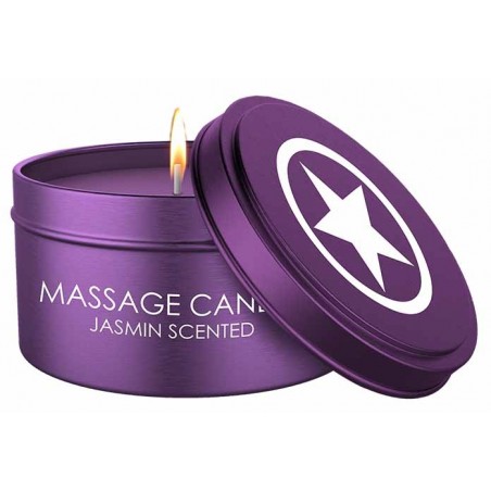 Bougie de Massage - Candle Star Jasmin - Fond en huile de massage - 50 Ml - Ouch