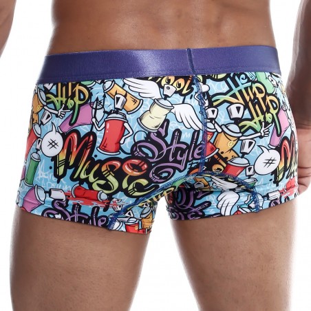 Boxer Hipster - Motifs Fantaisistes Et Originaux - Tailles S / M / L / XL - Multicolore - Male Basics