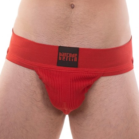JockStrap - Fesses Nues - Sergey Pop - Rouge - Tailles S / M / L / XL - Bercode Berlin