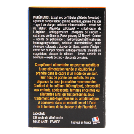 Titan XXL - Stimulant Erectile Pour Homme - Action Prolongée - 2 gélules - Labophyto