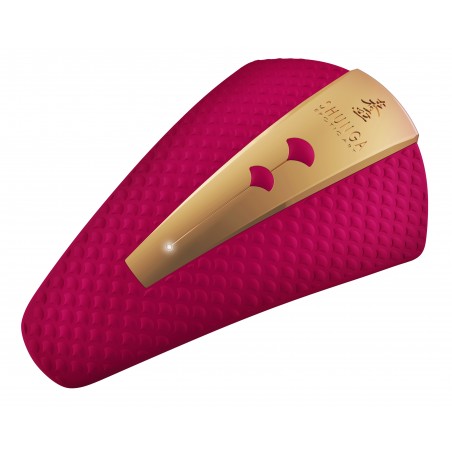 Stimulateur Clitoridien Multi Fonctions - Obi Framboise - Rechargeable - Waterproof - 11 cm / 7 cm - Shunga