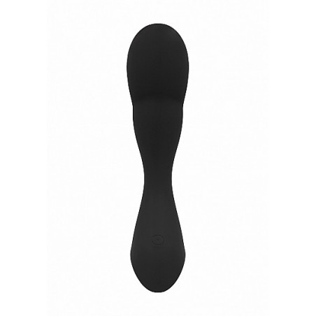Plug Anal Vibrant - Geron Noir - Waterproof - Rechargeable - 8,5 cm / Ø 3,5 cm - Simplicity