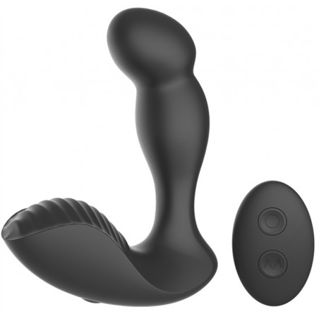 Stimulateur De Prostate - BurnToy Noir - Télécommandé - Waterproof - Rechargeable - 10 cm / Ø 3,4 cm - Generique