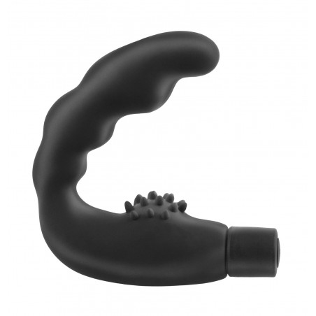 Stimulateur de Prostate Vibrant - Reach Around Noir - Waterproof - 10 cm / Ø 3 cm - Anal Fantasy