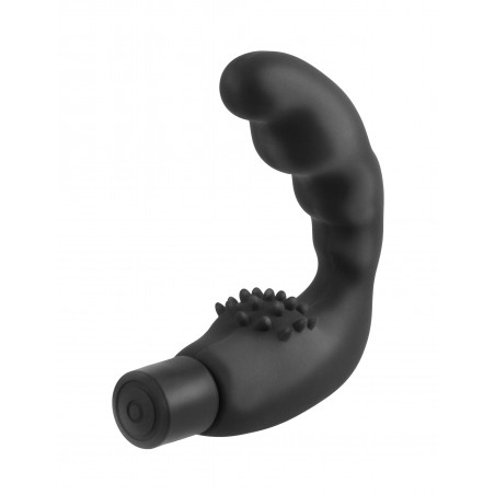 Stimulateur de Prostate Vibrant - Reach Around Noir - Waterproof - 10 cm / Ø 3 cm - Anal Fantasy