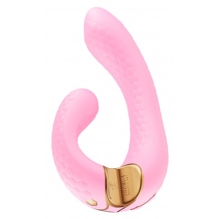 Rabbit Vibrant - Miyo Rose - Rechargeable - Waterproof - 18,5 cm / Ø 3,8 cm - Shunga