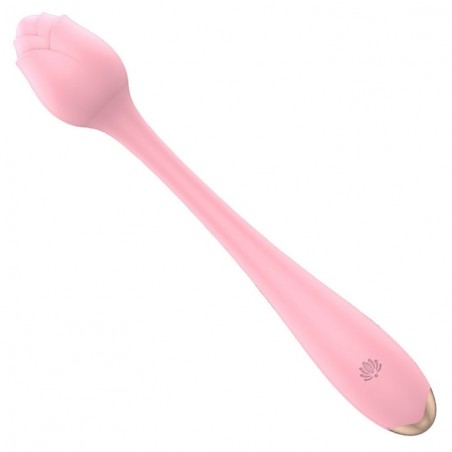 Stimulateur Clitoridien Ou Vibromasseur - Lostus Rose - Rechargeable - 21 cm / Ø 3 cm - Action