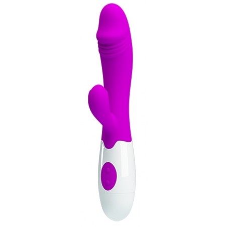 Rabbit Vibrant - Snappy Violet - Waterproof - 11 cm / Ø 3,4 cm - Pretty Love