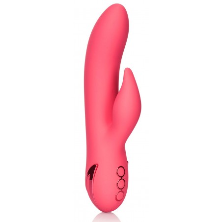 Rabbit De Luxe - San Francisco Sweetheart Corail - Waterproof - Rechargeable - 11 cm / Ø 3,5 cm - California Dreaming