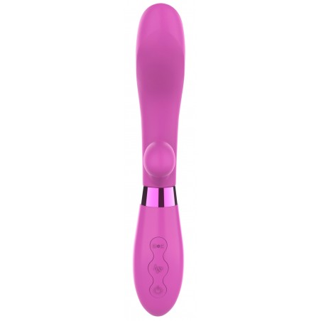 Rabbit - Jingle Fiesta Fuchsia - Waterproof - Rechargeable - 9 cm / Ø 3,5 cm - Toyjoy
