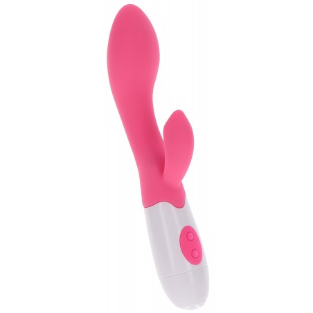 Rabbit Vibrant - Funky Lover Fuchsia - 10 cm / Ø 3,5 cm - Toyjoy