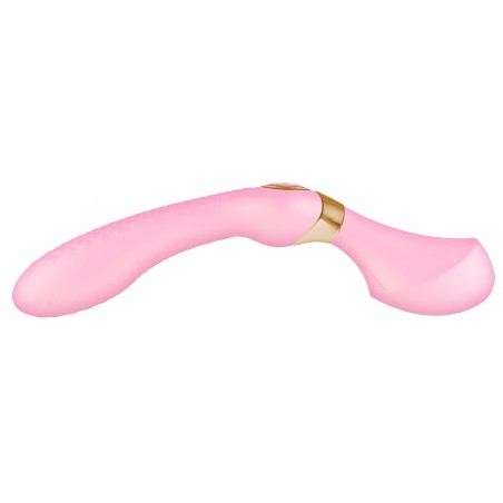 Vibromasseur Ou Wand De Luxe - Zoa Rose - Polyvalent - Massage - Waterproof - Rechargeable - 12,5 cm / Ø 3,8 cm - Shunga