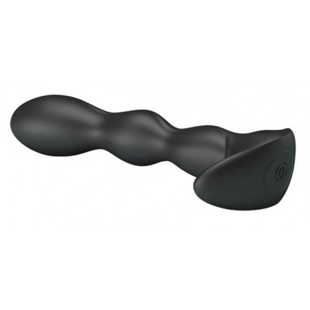 Stimulateur De Prostate Vibrant - Vibe Noir - Rechargeable - Waterproof - 13 Cm / Ø 3,3 Cm - Pretty Love