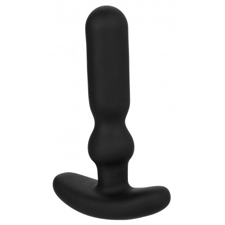 Plug Anal Vibrant - Anal-T Noir - Flexible - Waterproof - Rechargeable - 11 cm / Ø 2,5 cm - Colt