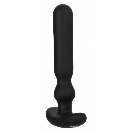Plug Anal Vibrant Long - Anal-T Noir - Flexible - Waterproof - Rechargeable - 14 cm / Ø 2,5 cm - Colt