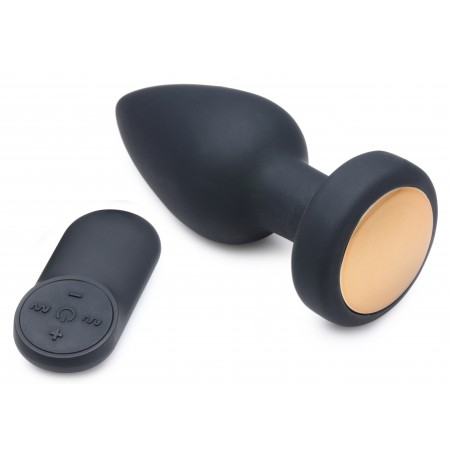 Rosebud Vibrant Light Up - 5 Couleurs - Télécommandé - Waterproof - Rechargeable - Taille Médium - 8 Cm / Ø 4 Cm - Booty Sparks