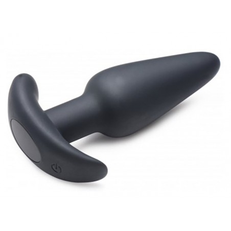 Plug Anal Vibrant - Butt Vibes Noir - Télécommandé - Waterproof - Rechargeable - 9 cm / Ø 3 cm - Bang