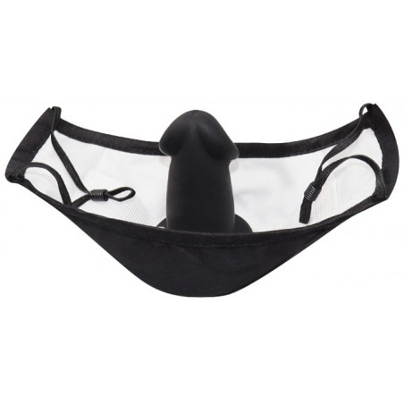 Bâillon Masque - Gode Insérable Dans la Bouche - 7 Cm / Ø 4 Cm - Fukr