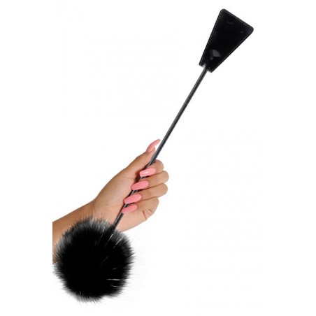 Cravache Et Plumeau - Feather Crop - 50 cm - Noir - Fetish Fantasy