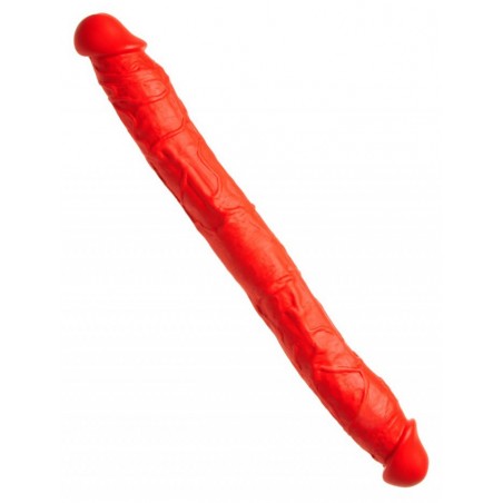 Double Gode XL - Stretch N°55 - Dong En Silicone Rouge - 52 Cm / Ø 5,7 Cm - Mk Toys
