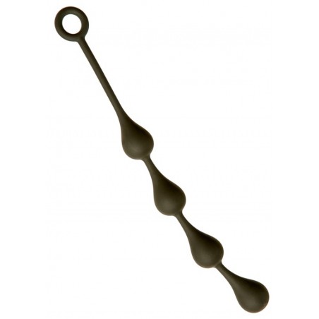 Chapelet Anal - Drops S - 4 Boules En Forme de Gouttes Souples - Taille Small - 30 Cm / Ø 3 Cm - Anal Drops