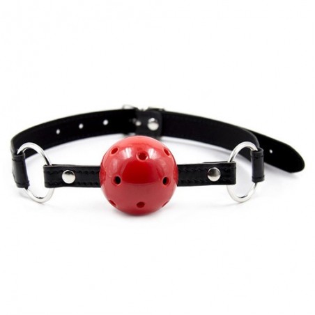Kit BD/SM - 7 pièces Noires Et Rouges - Menottes Poignets Et Chevilles - Fouet - Masque - Corde - Bâillon - Collier - Generique