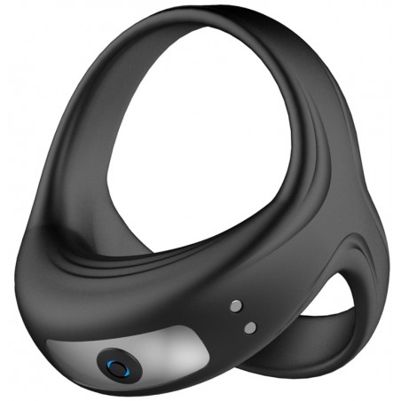 Ballstretcher Vibrant TriCock Vibe - Cockring Et Ball Ring - Waterproof - Rechargeable - Ø 4 Cm - Generique