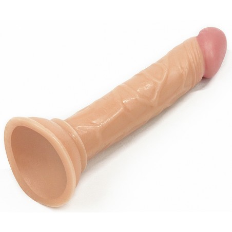 Mini Gode Ventouse Ou Harnais - Enduro - Souple Et Réaliste - 12 cm / Ø 2,3 cm - Chair - Lovetoy